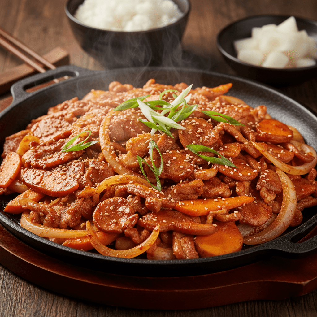 오리불고기 맵달