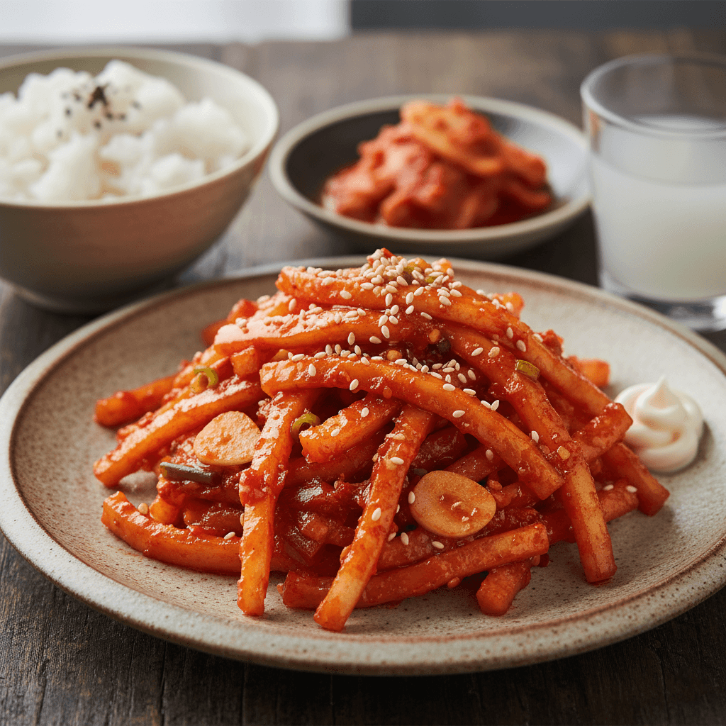 오징어채 맵달